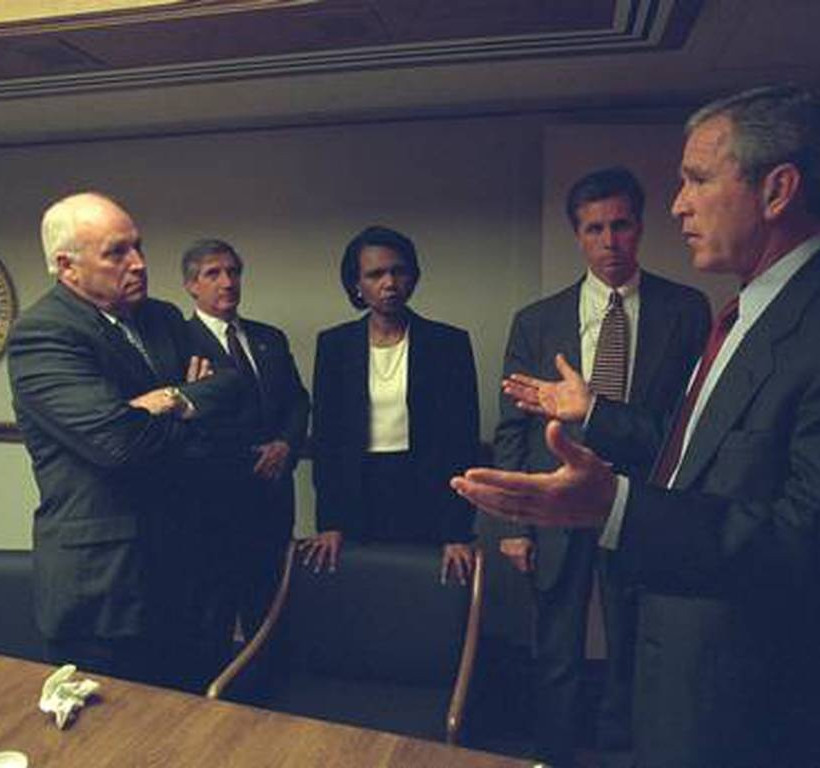 Στο φως εικόνες από τον Λευκό Οίκο μετά την επίθεση της 11ης Σεπτεμβρίου (pics)