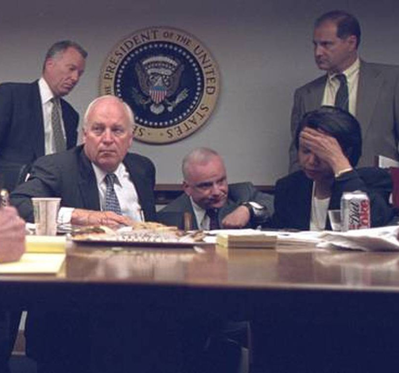 Στο φως εικόνες από τον Λευκό Οίκο μετά την επίθεση της 11ης Σεπτεμβρίου (pics)