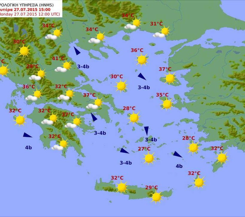 Καιρός: Καύσωνας διαρκείας από σήμερα