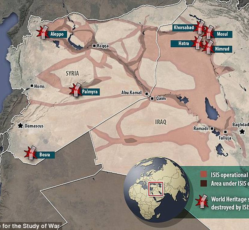 Το Ισλαμικό Κράτος ανατίναξε τρεις από τους περίφημους επιτάφιους πύργους στην Παλμύρα (pics+vid)