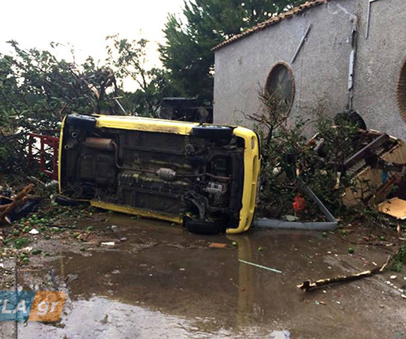 Φονική κακοκαιρία πλήττει τη χώρα - Δύο νεκροί σε Σαλαμίνα και Αρκαδία (pics&vids)