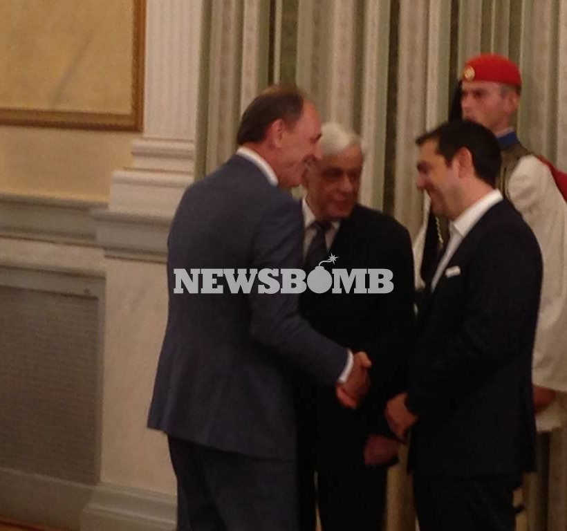 Η ορκωμοσία της νέας κυβέρνησης μέσα από φωτογραφίες