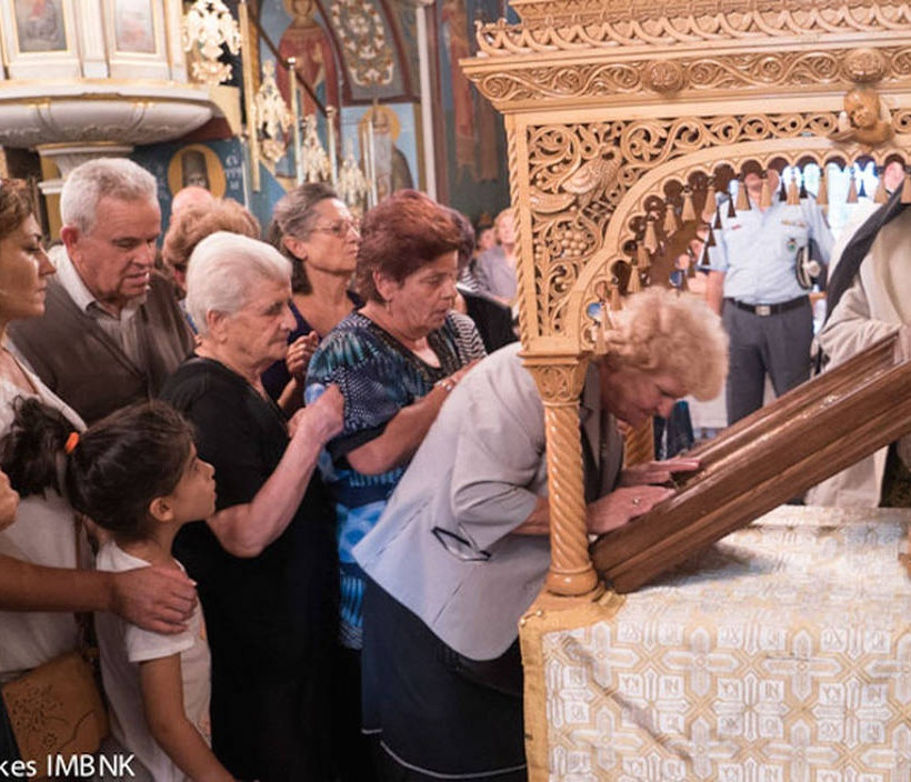 Η Εικόνα της Παναγίας Σουμελά στον Κολωνό (pics)