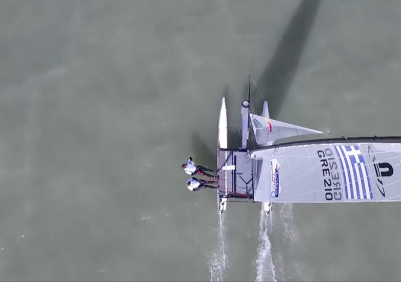 Βάθρο στα NACRA17 για Μπεκατώρου και Τριγκώνη