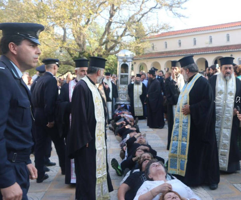 Μεταφορά Ιερού Σκηνώματος του Αγίου Γερασίμου (pics)