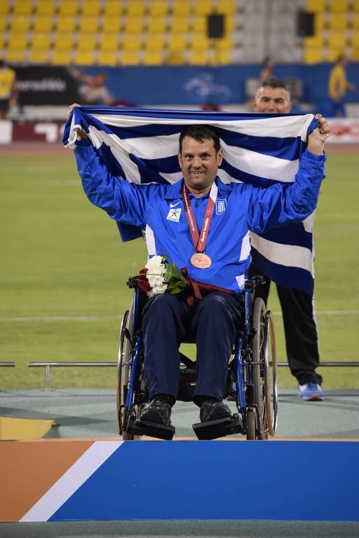 Τρία μετάλλια στο Κατάρ για την Εθνική Παραολυμπιακή Ομάδα Στίβου 