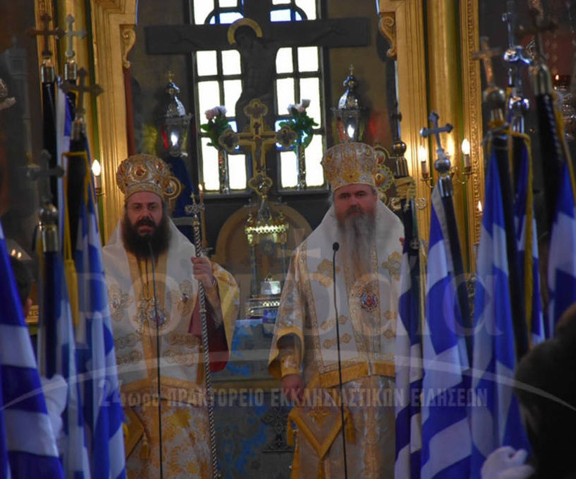 Η 28η Οκτωβρίου στην Μονή Καλαμαριάς (pics)