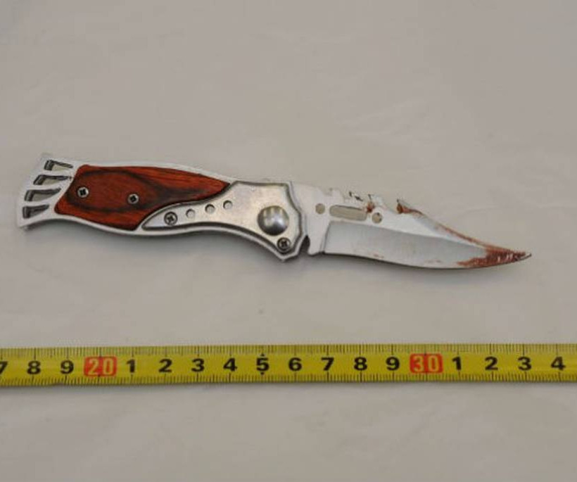 Αυτό είναι το  μαχαίρι που αφαίρεσε την ζωή του Παύλου Φύσσα 