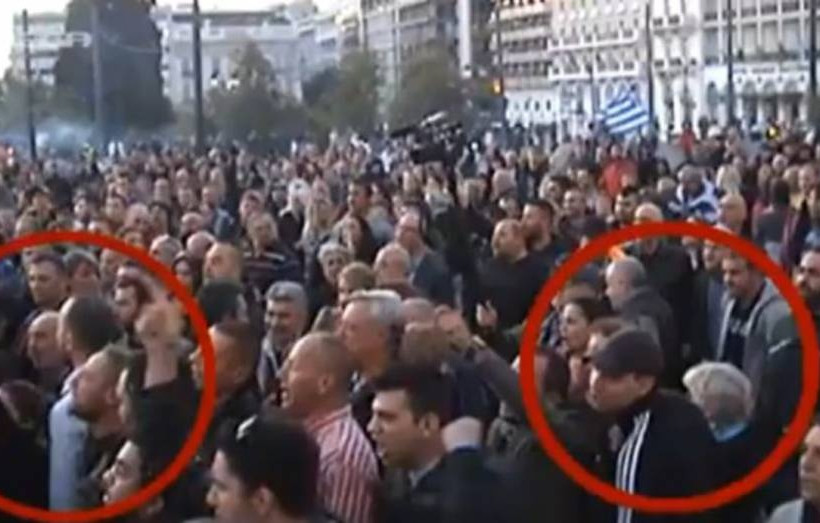 Αυτός είναι ο άντρας της Χρυσής Αυγής που γρονθοκόπησε τον Κουμουτσάκο (photos) 