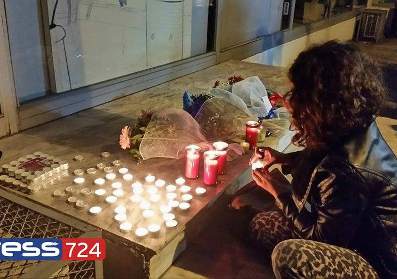 Συγκέντρωση πολιτών έξω από το Προξενείο της Γαλλίας στη Θεσσαλονίκη (vid&pics)