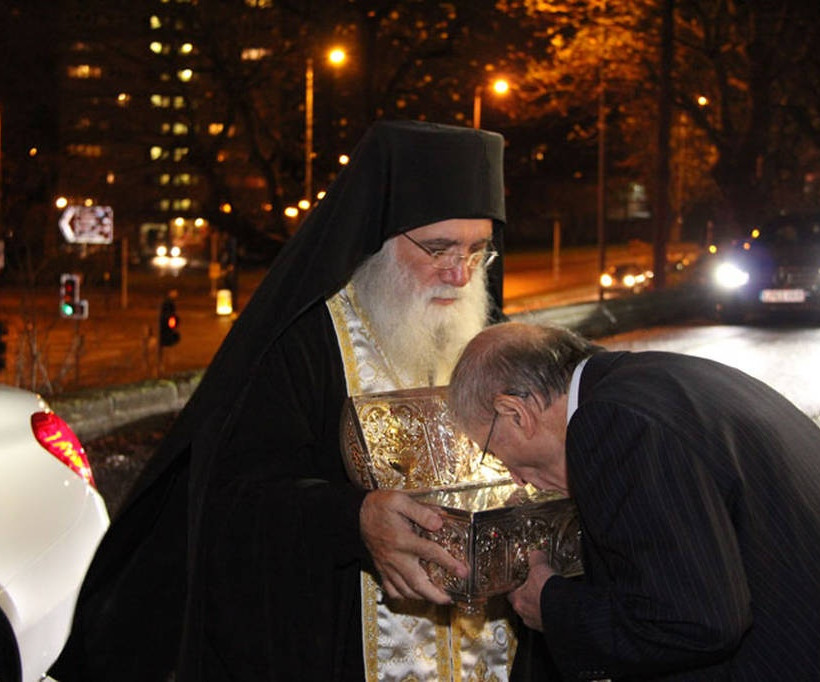 Μέχρι την 1η Δεκεμβρίου το τεμάχιο της δεξιάς χειρός του Προδρόμου στην Αγγλία (pics)