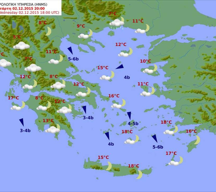 Καλός ο καιρός της Τετάρτης με λίγη συννεφιά (pics)