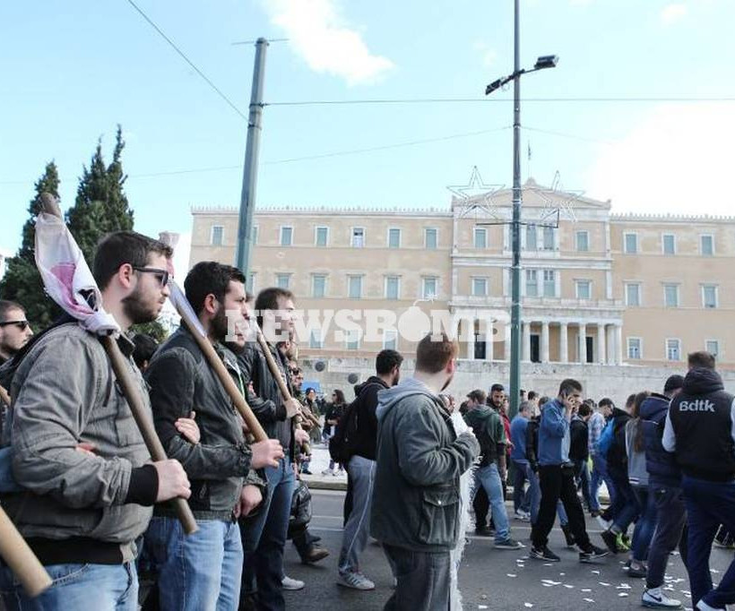 Επεισόδια στο κέντρο της Αθήνας (photos - video)