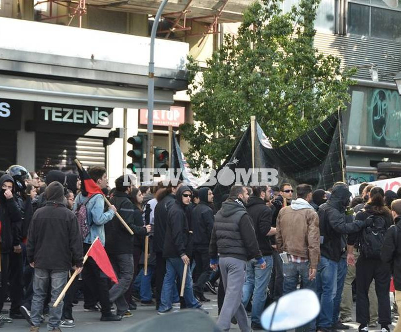 Επεισόδια στο κέντρο της Αθήνας (photos - video)