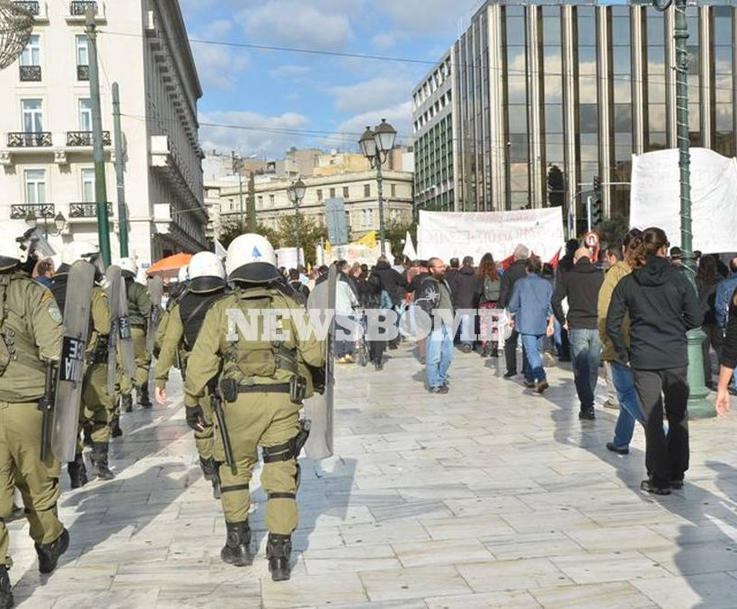 Επεισόδια στο κέντρο της Αθήνας (photos - video)