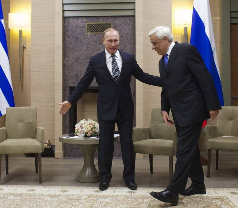 Πούτιν προς Παυλόπουλο: Η Ρωσία έχει ιστορικούς δεσμούς με την Ελλάδα (photos)