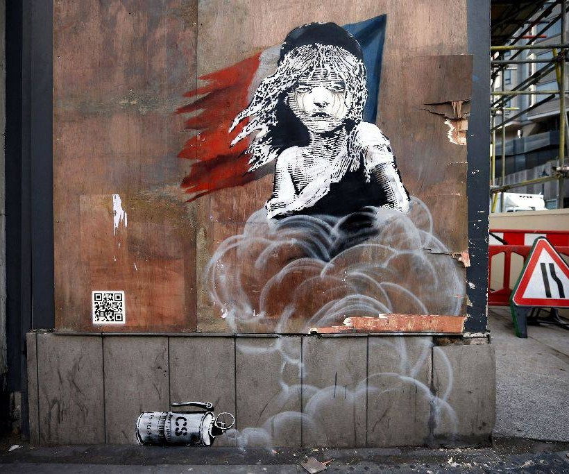 Δείτε το νέο πρωτοποριακό έργο του Banksy στο Λονδίνο - Τι το κάνει τόσο ξεχωριστό (video)
