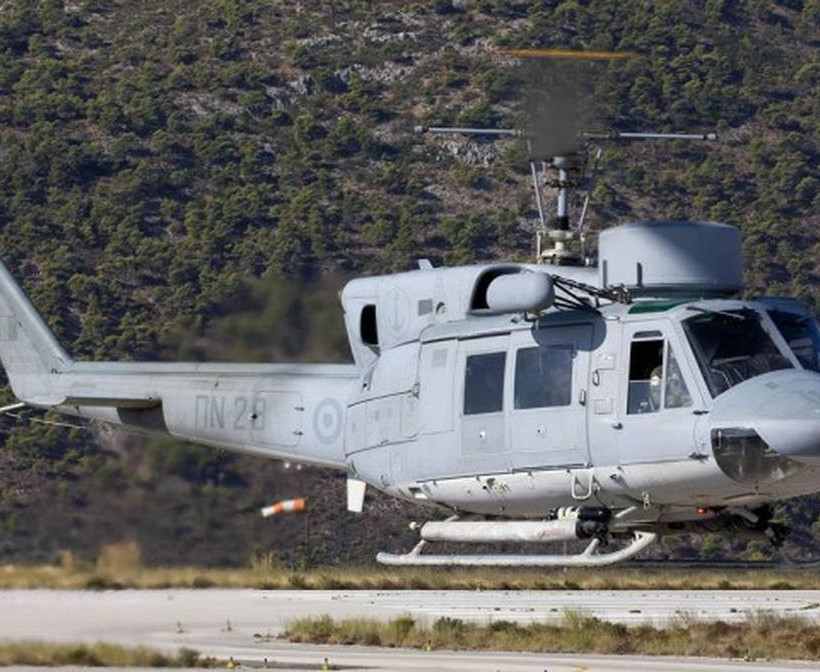 Πτώση ελικοπτέρου: Αυτό είναι το ΠΝ28 που έπεσε στην Κίναρο (photos)