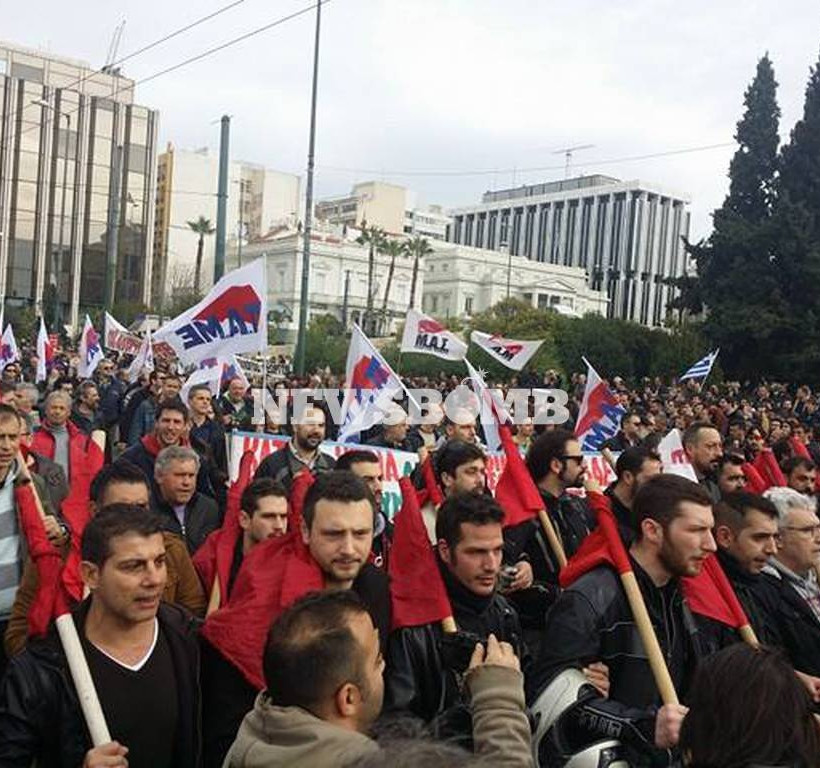 Αγρότες στο Σύνταγμα: Ούτε βήμα πίσω στην αδιαλλαξία της Κυβέρνησης