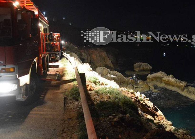 Χανιά: Τραγικό τέλος για δύο φοιτητές που έπεσαν στη θάλασσα με την μηχανή