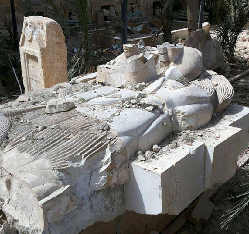 Παλμύρα: Σοκαριστικές εικόνες από τις καταστροφές που άφησαν πίσω τους οι τζιχαντιστές