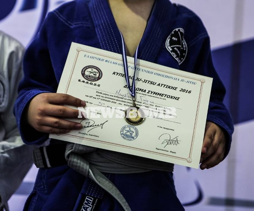 Ζίου Ζίτσου - Κύπελλο Αττικής 2016: Σάρωσαν τα μετάλλια οι «Μαύροι Ιππότες Περάματος»