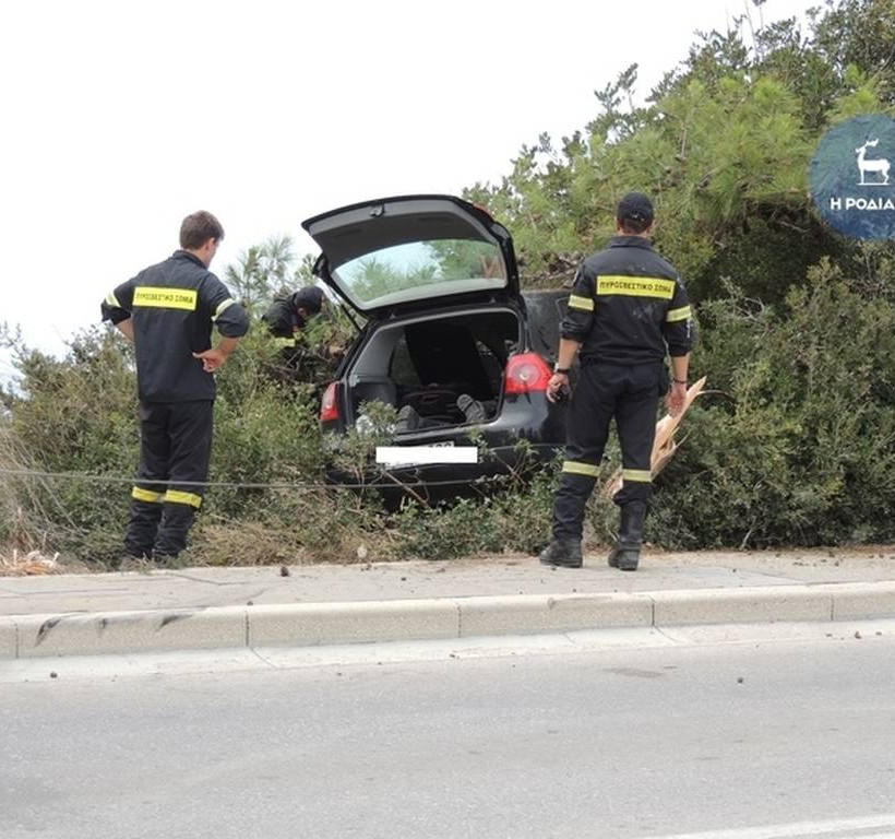 Ρόδος: Το δέντρο της έσωσε τη ζωή! (vid)