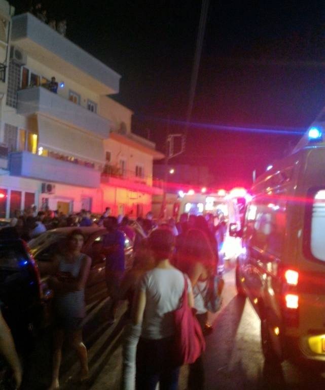 ΣΟΚ στην Κρήτη: 20χρονη έπεσε σε φωταγωγό πολυκατοικίας (pics)