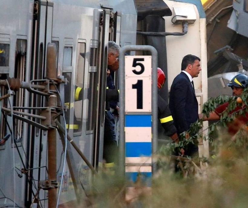 Σύγκρουση τρένων Ιταλία: Θρήνος και οδύνη στα συντρίμμια