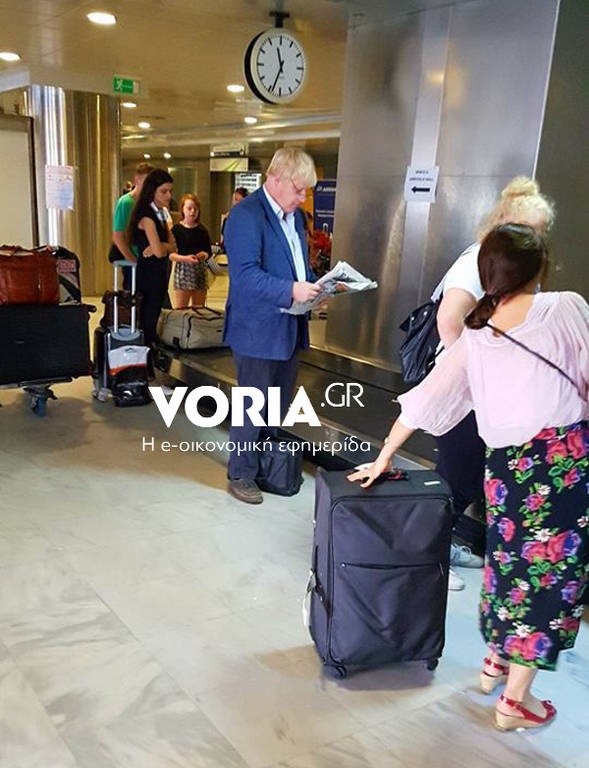 Μπόρις Τζόνσον: Ο πιο.. συζητημένος Βρετανός στον κόσμο έφτασε στη Θεσσαλονίκη (photo)  