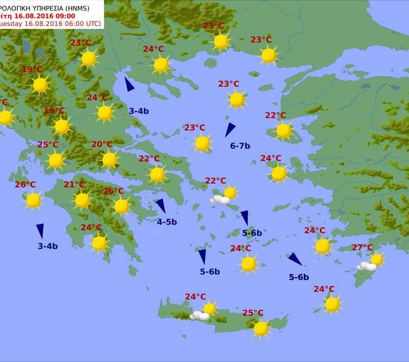 Καιρός: Και πάλι καλοκαίρι αλλά με… μελτέμια! (pics)