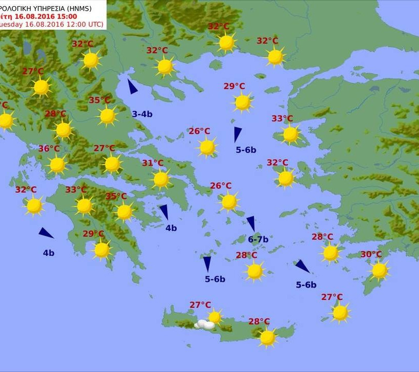 Καιρός: Και πάλι καλοκαίρι αλλά με… μελτέμια! (pics)