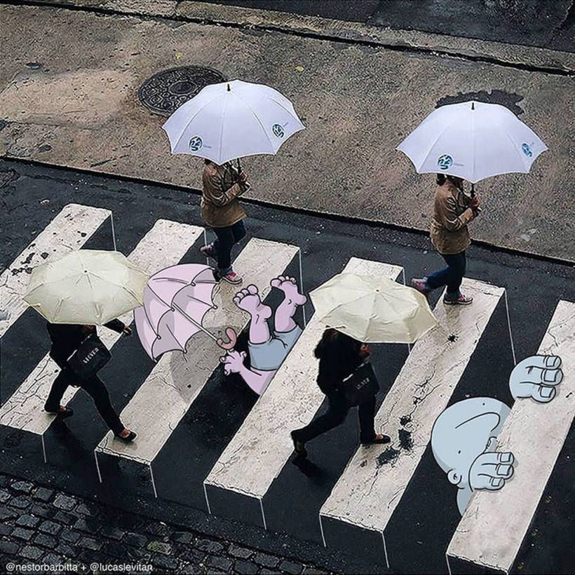 Κάνοντας τέχνη «τρολλάρoντας» το Instagram (Pics)