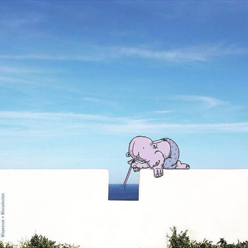 Κάνοντας τέχνη «τρολλάρoντας» το Instagram (Pics)