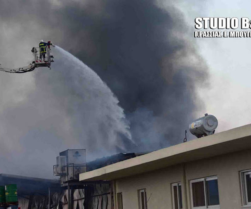 Αργολίδα: Εικόνες αποκάλυψης από την μεγάλη πυρκάγια στο χυμοπειίο (pics)