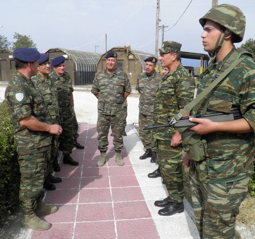 Στρατός Ξηράς: Επισκέψεις Διοικητή 1ης στρατιάς