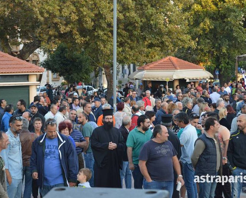 Παγχιακό συλλαλητήριο για το προσφυγικό: «Μουζάλα παραιτήσου, πάρε και τις ΜΚΟ μαζί σου» (vid+pics)