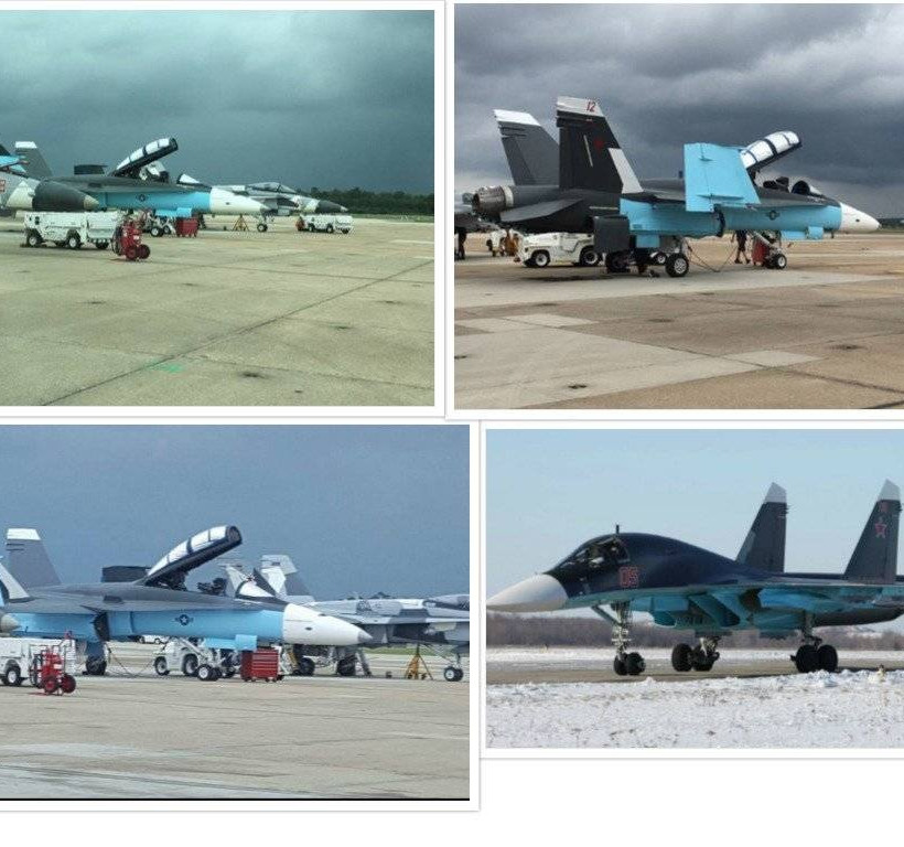 «Προβοκάτσια;» Αεροσκάφη των ΗΠΑ με ρωσικά χρώματα βάζουν «φωτιά» σε θεωρίες συνομωσίας