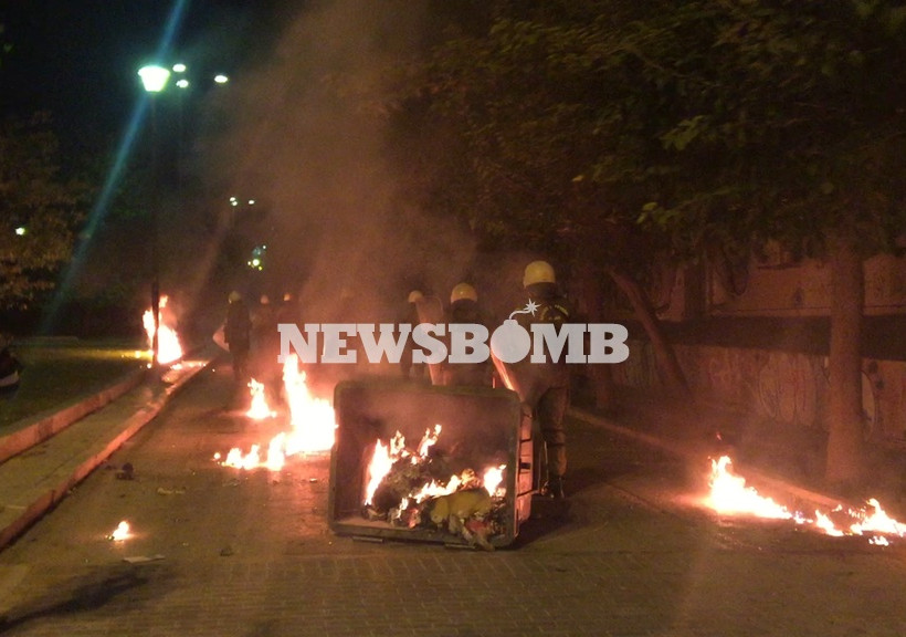 ΤΩΡΑ: Επεισόδια στο Πολυτεχνείο - Κλειστή η Πατησίων