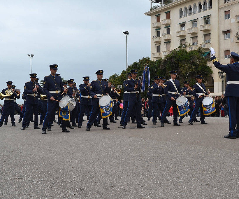 Πολεμική Αεροπορία: Συμμετοχή της μπάντας στις εορταστικές εκδηλώσεις (28/10) στη Θεσσαλονίκη (pics)