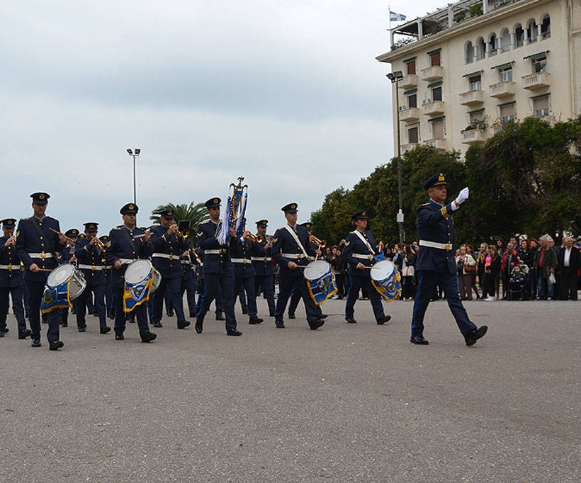 Πολεμική Αεροπορία: Συμμετοχή της μπάντας στις εορταστικές εκδηλώσεις (28/10) στη Θεσσαλονίκη (pics)