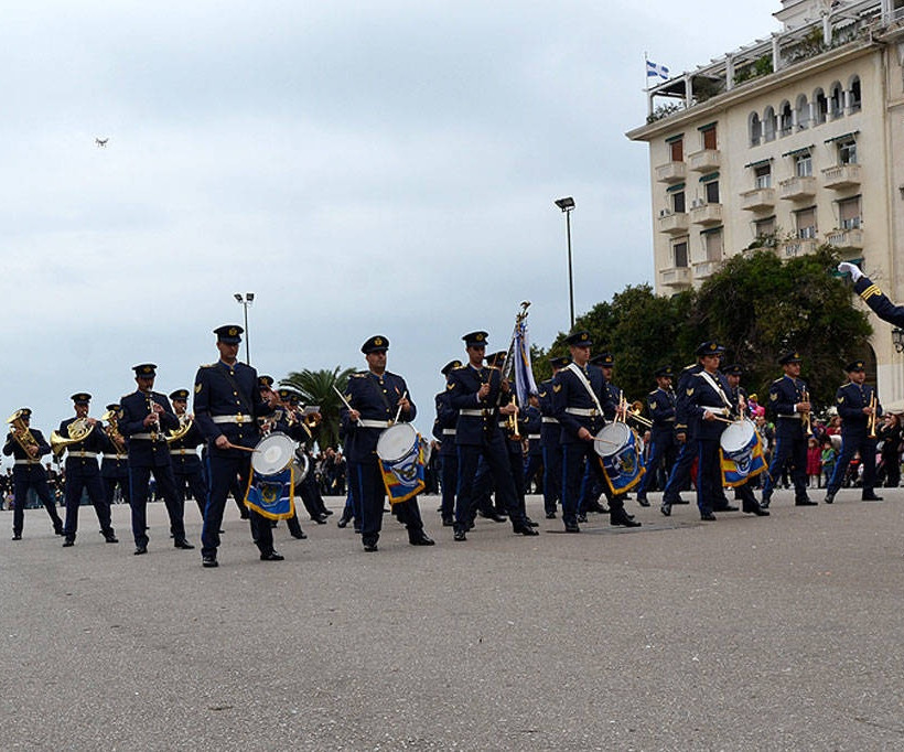 Πολεμική Αεροπορία: Συμμετοχή της μπάντας στις εορταστικές εκδηλώσεις (28/10) στη Θεσσαλονίκη (pics)