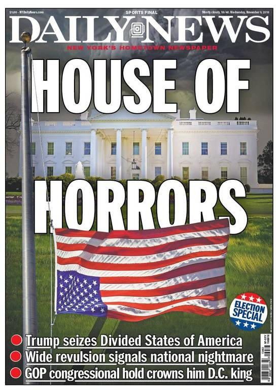 Αποτελέσματα εκλογών Αμερικής 2016: Τι γράφει ο διεθνής Τύπος για τη νίκη Τραμπ (pics)