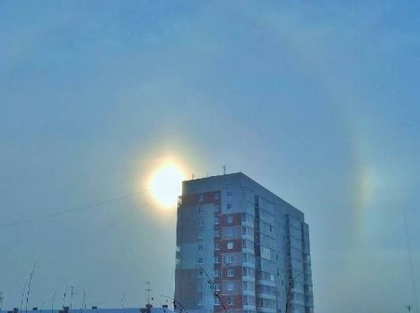 Εντυπωσιακές εικόνες: Κόβει την ανάσα το «φαινόμενο του φωτοστέφανου»