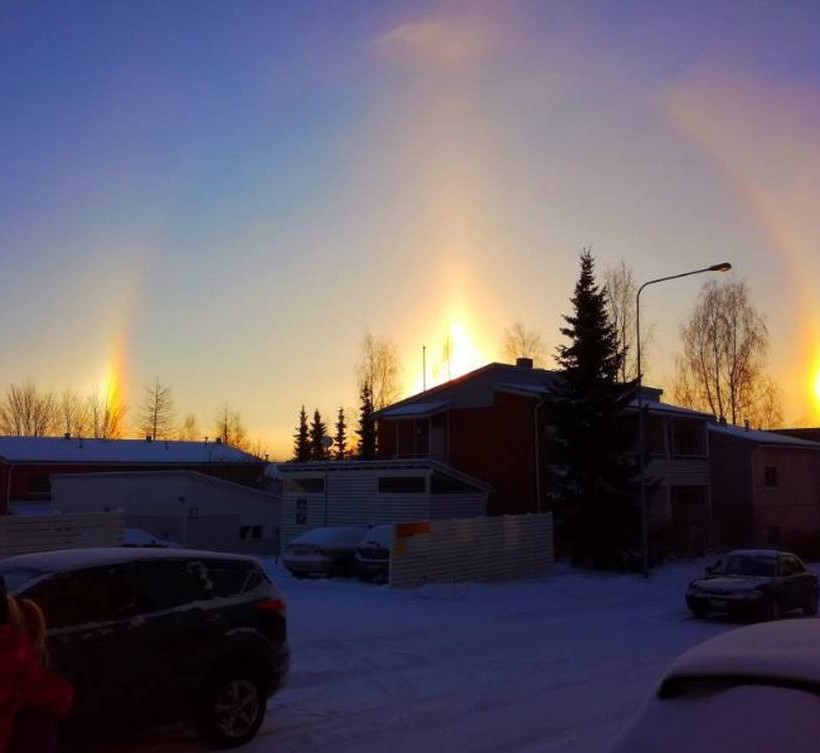 Εντυπωσιακές εικόνες: Κόβει την ανάσα το «φαινόμενο του φωτοστέφανου»