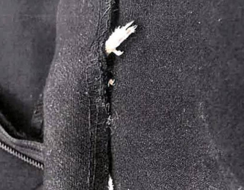 Το σοκ της ζωής της: Βρήκε στο στρίφωμα φορέματος γνωστής αλυσίδας νεκρό… αρουραίο! (pics)