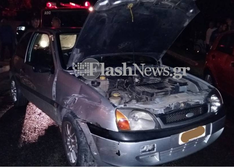 Κρήτη: Το αυτοκίνητο αναποδογύρισε αλλά ο οδηγός είχε τύχη βουνό! (pics)