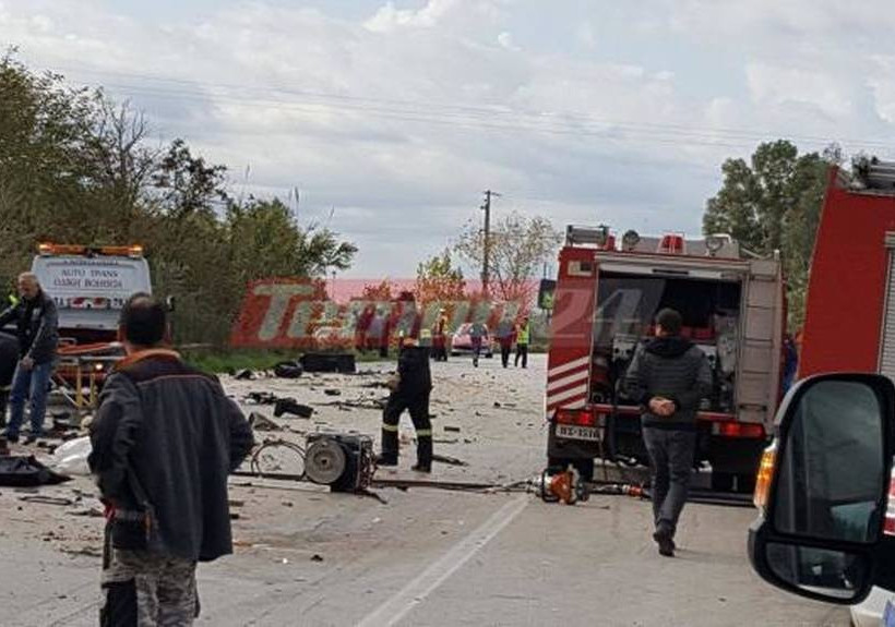 Τραγωδία στην Εθνική Οδό: Φρικτό τροχαίο με έναν νεκρό και δύο τραυματίες - Σκληρές εικόνες