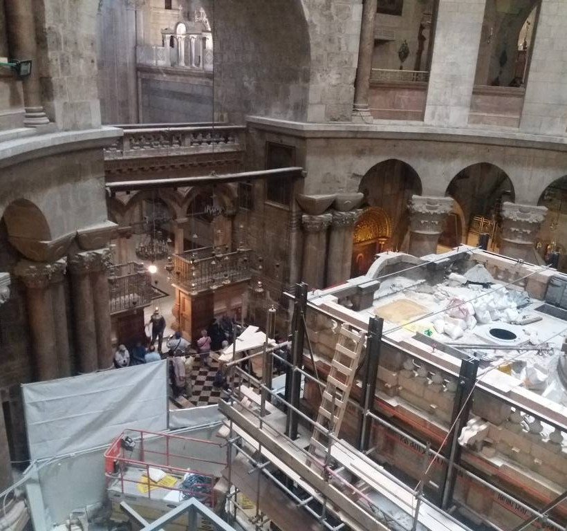 Τα μυστικά της αποκατάστασης του Παναγίου Τάφου