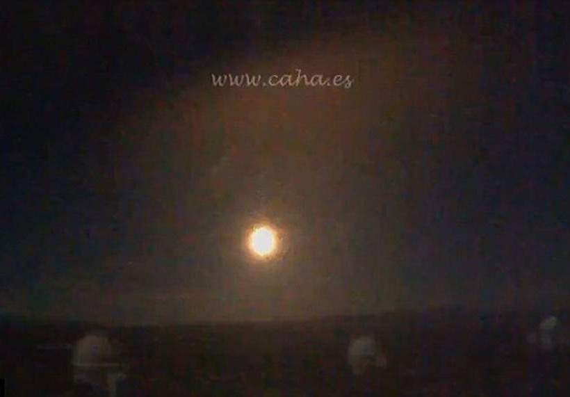 Μετεωρίτης τρομοκρατεί την Ισπανία: «Σείστηκε η γη» (βίντεο – ντοκουμέντο)